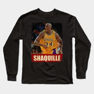 Shaquille O'neal - RETRO STYLE Long Sleeve T-Shirt